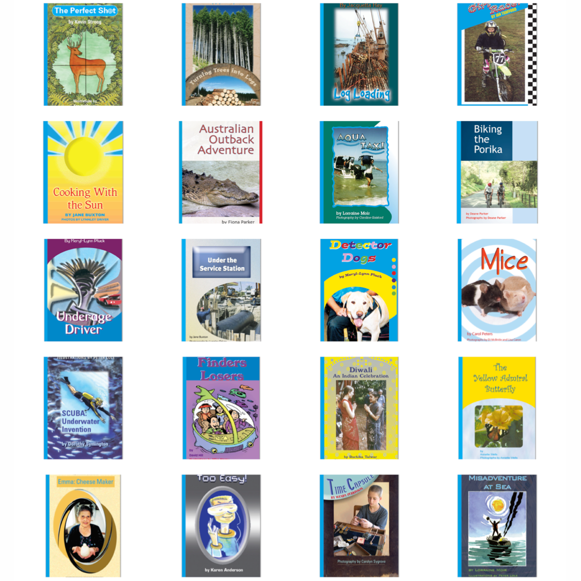 All 20 Blue Series Titles: Digital Books + Activities