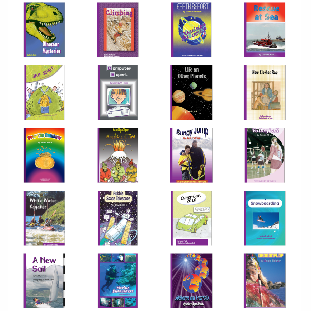 All 20 Violet Series Titles: Digital Books + Activities